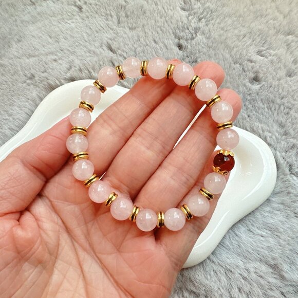 New Set of 3 Natural Semi-Precious Stones Bracelets - Picture 4 of 8